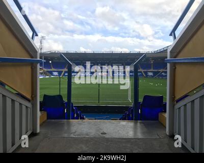 St Andrews Stadium, Birmingham Oct 2022 General view inside stadium during Women's Championship match WSL2 between Birmingham City & Sheffield United (Karl Newton/SPP (Sport Press Photo)) Credit: SPP Sport Press Photo. /Alamy Live News Stock Photo