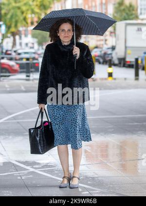 London, UK. 30th Oct, 2022. Theresa Villiers at the BBC studios. Credit: Karl Black/Alamy Live News Stock Photo