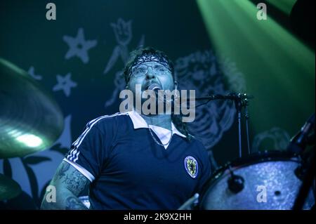 Photographs of Coffin performing at the Barrowland Ballroom in Glasgow on the 29th October 2022 Stock Photo