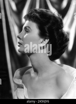 JEAN SIMMONS Portrait publicity for ADAM AND EVELYNE 1949 director HAROLD FRENCH Two Cities Films / General Film Distributors (GFD) Stock Photo