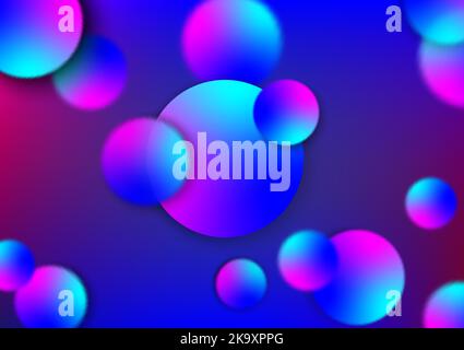 Hello Christmas festival ball bubble element decoration abstract background wallpaper pattern template vector illustration Stock Vector