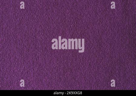 Violet purple color blank felt textile fabric texture background Stock Photo