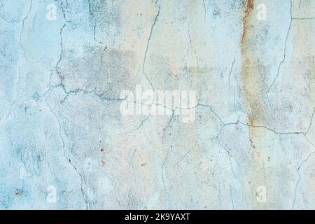 Wall texture deteriorated by moisture and sun Stock Photo