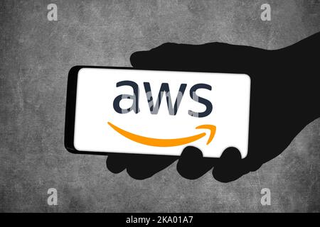 AWS - Amazon Web Services Stock Photo