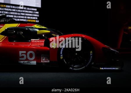 Ferrari 499P Hypercar during the Ferrari Finali Mondiali at Imola from