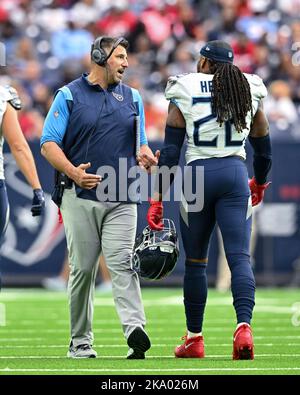 Houston Texans running back Mike Boone (22) warms up during pregame of an  NFL pre-season football game against the New England Patriots, Thursday,  Aug. 10, 2023, in Foxborough, Mass. (AP Photo/Greg M.