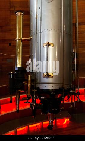 Lowell Observatory: Flagstaff, AZ: 24-inch Clark refracting telescope Stock Photo