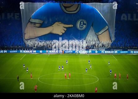 30.10.2022, Gelsenkirchen  Schalke 04 - SC Freiburg Fussball; DFL, Saison 2021/22  Foto: Moritz Müller  Copyright (nur für journalistische Zwecke) by Stock Photo