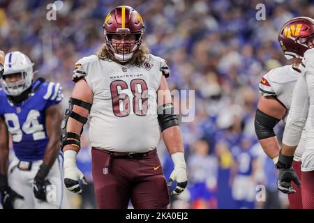 Washington Commanders guard Andrew Norwell (68) before the NFL Football  Game between the Washington Commanders and the Houston Texans on Sunday,  Novem Stock Photo - Alamy