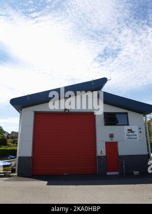 Headquarters of Hamble Lifeboat, Hamble-le-Rice, Southampton, Hampshire, England, UK Stock Photo