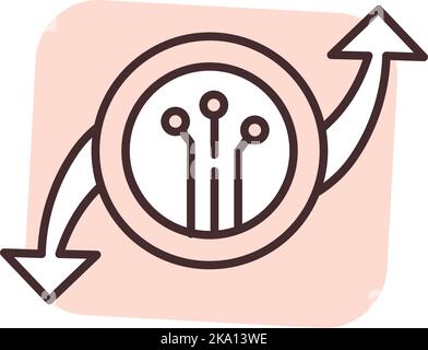 nft label color icon vector illustration Stock Vector Image & Art - Alamy