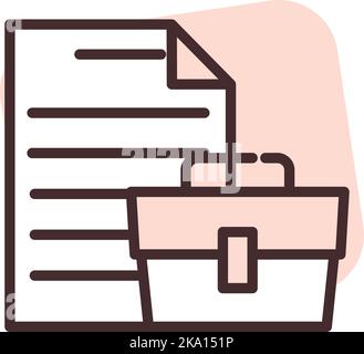 Team work working contruct, illustration or icon, vector on white background. Stock Vector