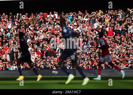 London, UK. 30th Oct, 2022. The crowd during the Premier League match at the Emirates Stadium, London. Picture credit should read: David Klein/Sportimage Credit: Sportimage/Alamy Live News Stock Photo