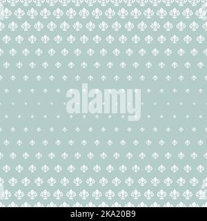 Orient classic pattern with white royal lilies. Seamless abstract background with vintage elements. Orient background. Light blue and white ornament for wallpaper and packaging Stock Photo