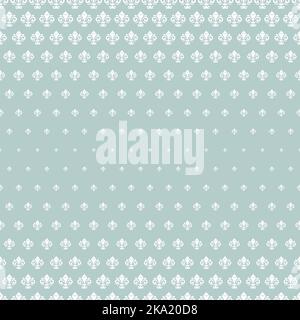 Orient classic pattern with white royal lilies. Seamless abstract background with vintage elements. Orient background. Light blue and white ornament for wallpaper and packaging Stock Photo