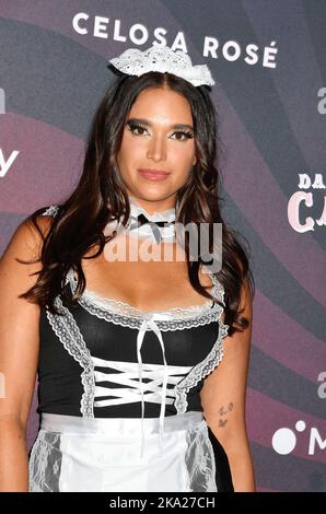 Los Angeles, Ca. 29th Oct, 2022. April Love Geary attends the Darren Dzienciol's CARN*EVIL Halloween Party hosted by Alessandra Ambrosio at a private residence on October 29, 2022 in Bel Air, Los Angeles, California. Credit: Jeffrey Mayer/Jtm Photos/Media Punch/Alamy Live News Stock Photo