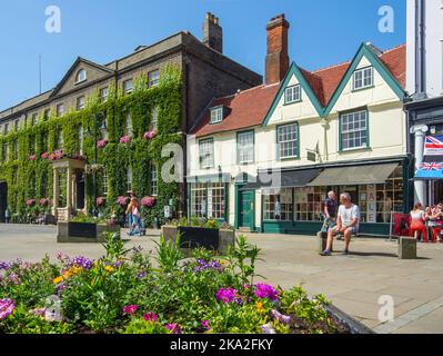 Angel Hotel Bury St Edmunds Stock Photo