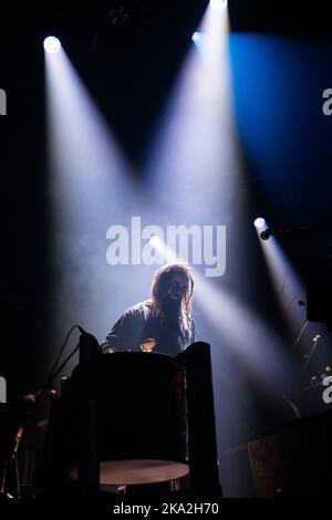 Copenhagen, Denmark. 26th, October 2022. The International alternative folk band Heilung performs a live concert at Forum Black Box at Frederiksberg, Copenhagen. (Photo credit: Gonzales Photo - Peter Troest). Stock Photo