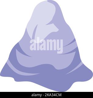 Antarctic iceberg icon isometric vector. Ice berg. Arctic risk Stock Vector