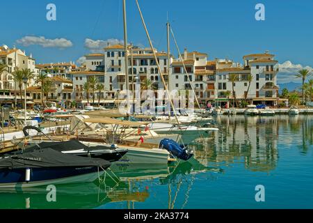 Puerto de la Duquesa, Malaga Province on the Costa del Sol, Andalucia, Spain. Stock Photo