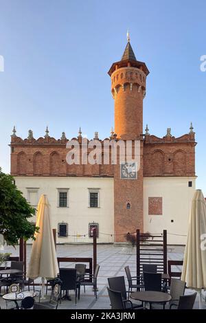 Historic Town Hall of Tarnow in Poland Stock Photo