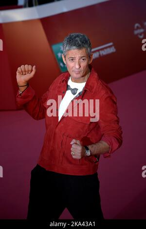 Rome, Italien. 29th Oct, 2017. Rosario Fiorello walks a red carpet ' during the 12th Rome Film Fest at Auditorium Parco Della Musica on October 29, 2017 in Rome, Italy Credit: dpa/Alamy Live News Stock Photo