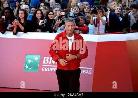 Rome, Italien. 29th Oct, 2017. Rosario Fiorello walks a red carpet ' during the 12th Rome Film Fest at Auditorium Parco Della Musica on October 29, 2017 in Rome, Italy Credit: dpa/Alamy Live News Stock Photo