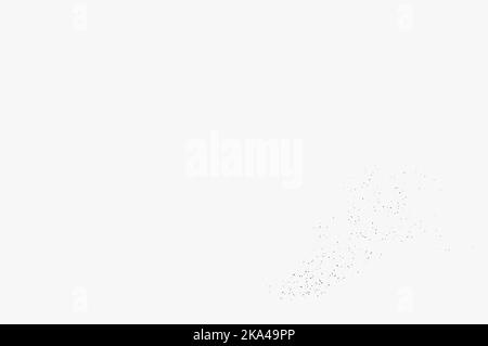 Dotwork abstract shapes, black grain texture, abstract stipple sand effect, gradient from dots. Stock Vector