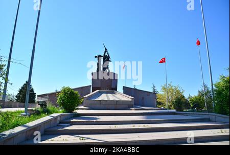 Sakarya Pitched Battle National Park - Polatli / TURKEY Stock Photo