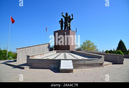 Sakarya Pitched Battle National Park - Polatli / TURKEY Stock Photo