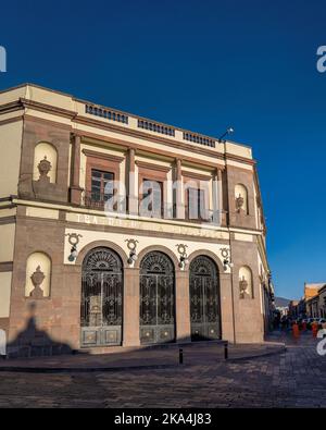 A Theater of the Republic in Queretaro, Mexico Stock Photo