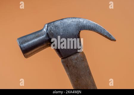 Hammer to remove and insert nails used in domestic and construction environment Stock Photo