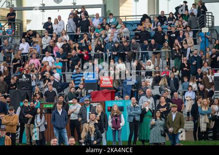 Ascot, Berkshire, UK. 29th October, 2022. A busy day at Ascot Races. Credit: Maureen McLean/Alamy Stock Photo