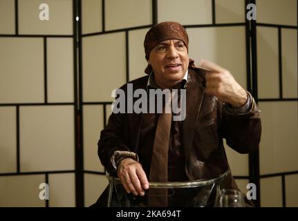 Oslo 20141027. Steven Van Zandt during a photocall for the TV Show 'Lilyhammer' season 3 in Oslo. Steven van Zandt plays Frank Taglinao. Photo: Vidar Ruud/  Stock Photo