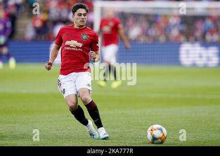 Manchester Uniteds Daniel James Stock Photo