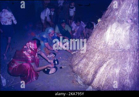 Pyre Fire Ritual On the eve of Holi, typically at or after sunset, the pyre is lit ...