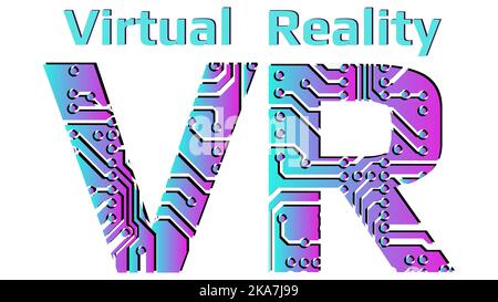 3D VR Logo Stock Vector by ©sdCrea 130661440