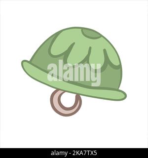 Button for sewing. Fashion designer tool. Vector illustration Stock Vector