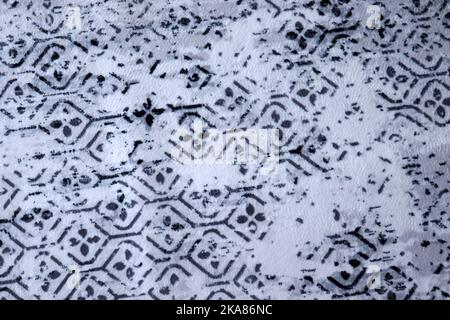 Close-up of decorative carpet models Stock Photo