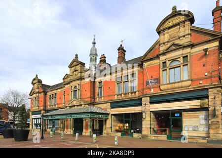 The Market Hall, Burton Upon Trent town, Staffordshire, England; UK Stock Photo