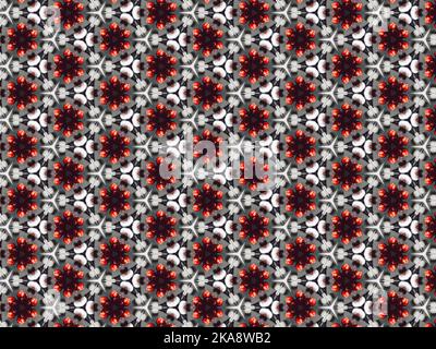A vibrant seamless patterned background for wallpapers Stock Photo