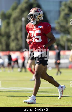 Green Bay Packers' Tyler Goodson during an NFL preseason football game  against the San Francisco 49ers in Santa Clara, Calif., Friday, Aug. 12,  2022. (AP Photo/Godofredo A. Vásquez Stock Photo - Alamy