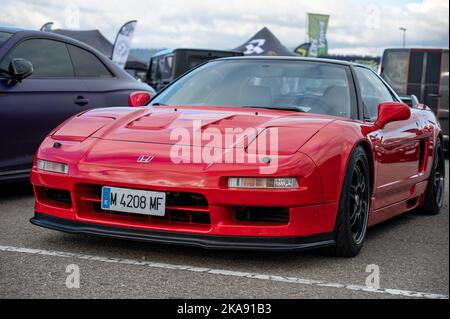 Honda NSX parked in the parking lot Stock Photo