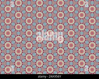 A vibrant seamless patterned background for wallpapers Stock Photo