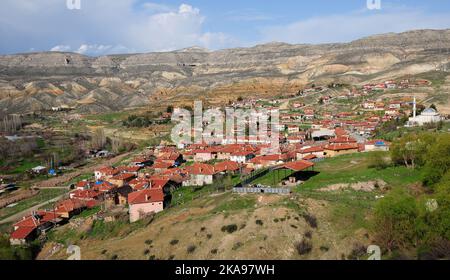 Sariyar Village is an old Turkish village located in Ankara. Stock Photo