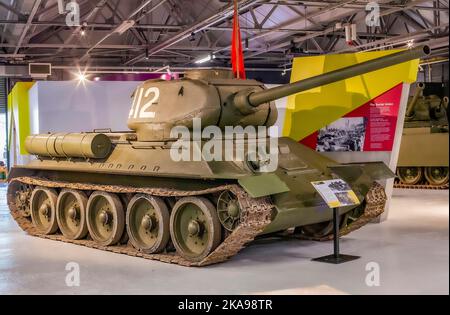 Soviet T34/85 Stock Photo