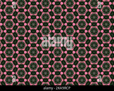 A vibrant seamless patterned background for wallpapers Stock Photo