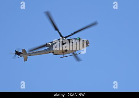 USMC UH-1Y Venom In Flight Stock Photo - Alamy