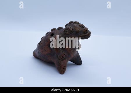 Traditional stone figure made by indigenous people of Costa Rica Stock ...