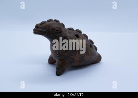 Traditional stone figure made by indigenous people of Costa Rica Stock ...